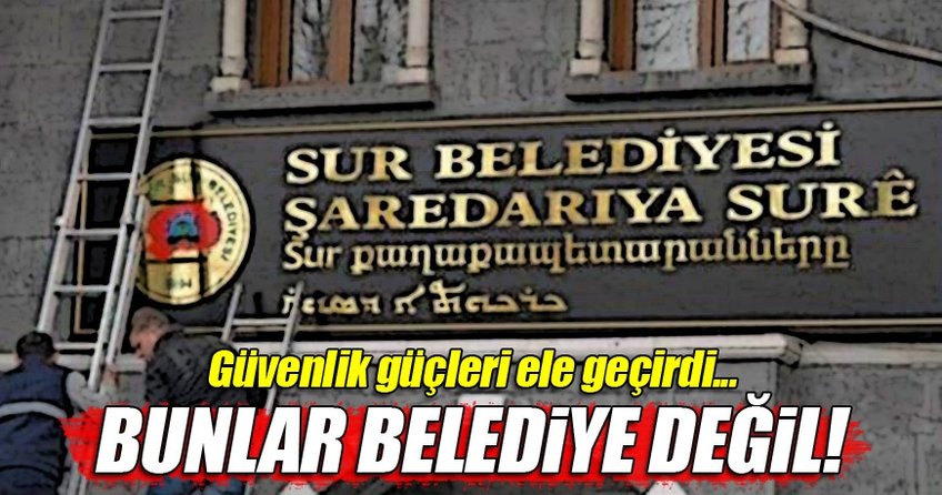 Sur ve Silvan belediyelerinde yasa dışı materyaller bulundu