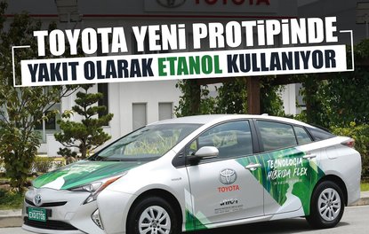 Toyota yeni prototipinde yakıt olarak etanol kullanıyor