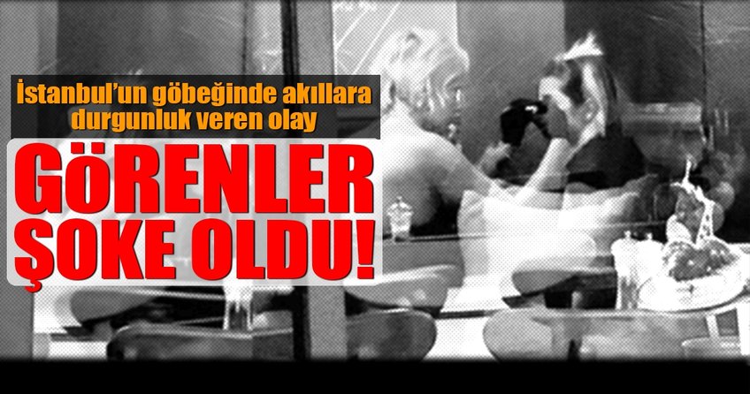 İstanbul’un göbeğinde inanılmaz olay!