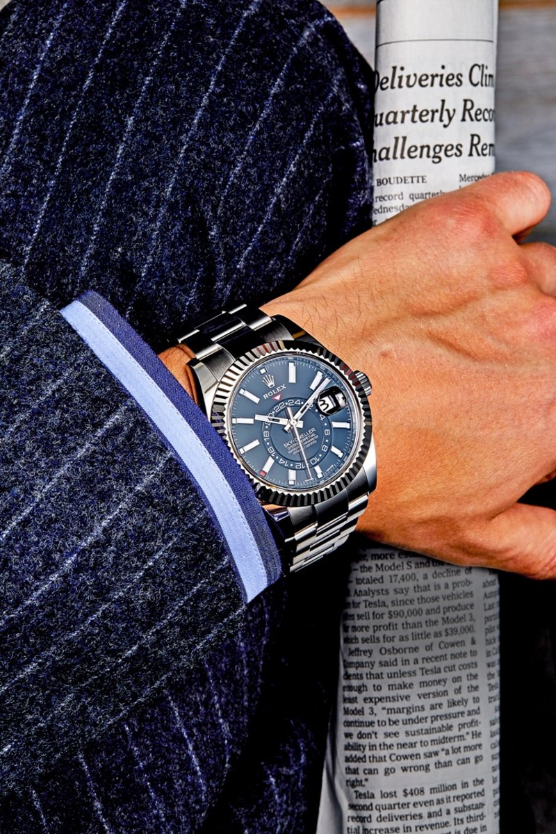 Business Class Rolex Sky Dweller Esquire