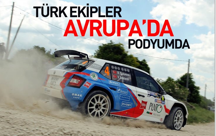 TÜRK EKİPLER AVRUPA´DA PODYUMDA