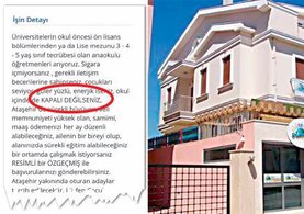 Anaokulunda 28 Şubat zihniyeti! Öğretmen ilanına ayrımcı not!