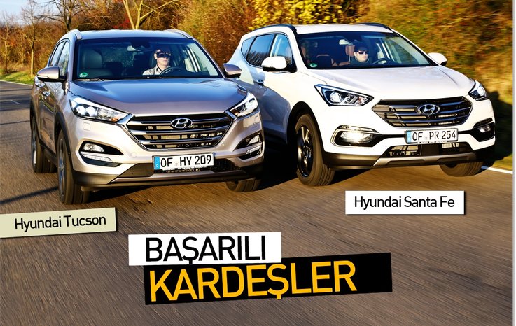 KARŞILAŞTIRMA · HYUNDAİ SANTA FE – TUCSON
