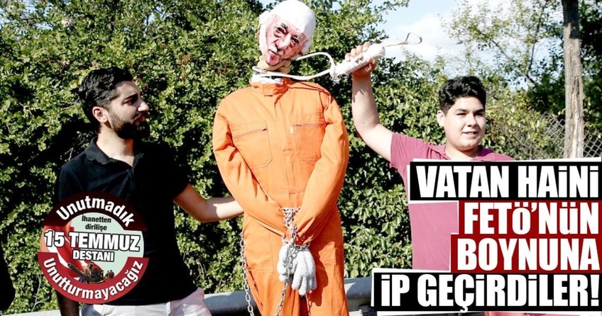 FETÖ'nün boynuna ip geçirdiler