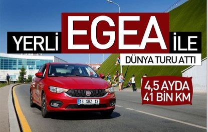 Fiat Egea ile dünya turu