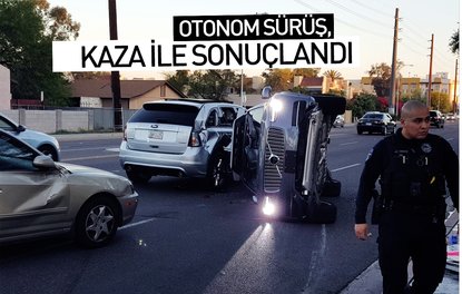 Otonom sürüş, kaza ile sonuçlandı