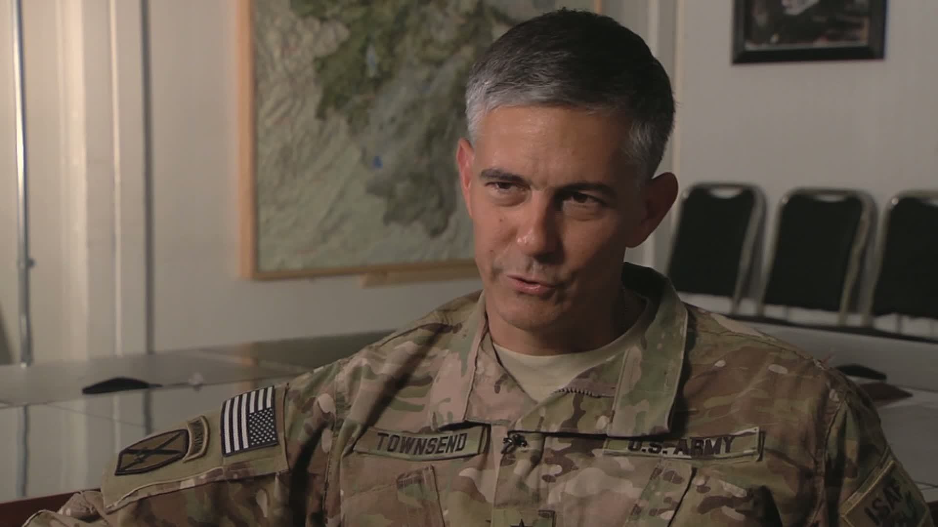 US General Townsend (Video caption courtesy of Defense Video Imagery Distribution System)
