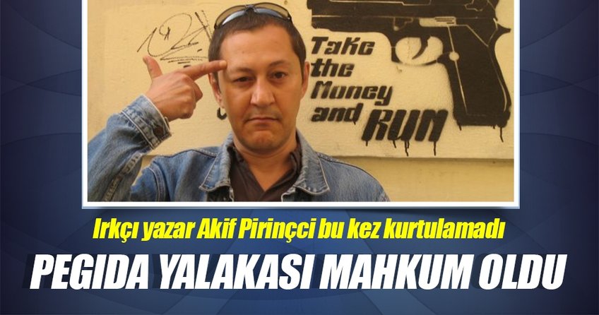 Pegide yalakası Akif Pirinçciye para cezası