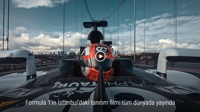 Formula 1 In Istanbul Daki Tanitim Filmi Tum Dunyada Yayinda Esquire