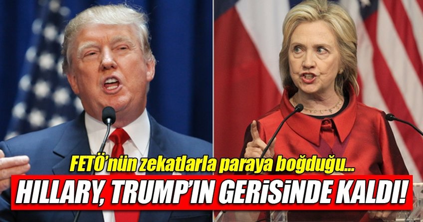 ABD'de son anket: Trump öne geçti