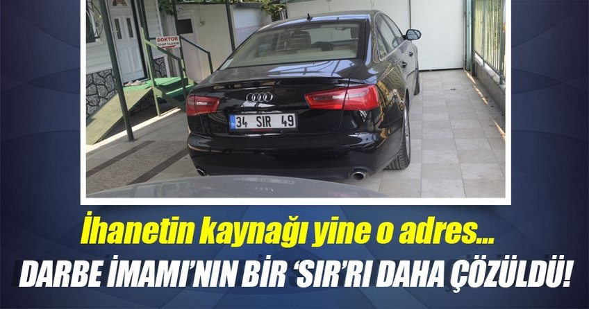 Adil Öksüz'ün 'SIR' plakalı otomobili Kaynak Holding'in çıktı