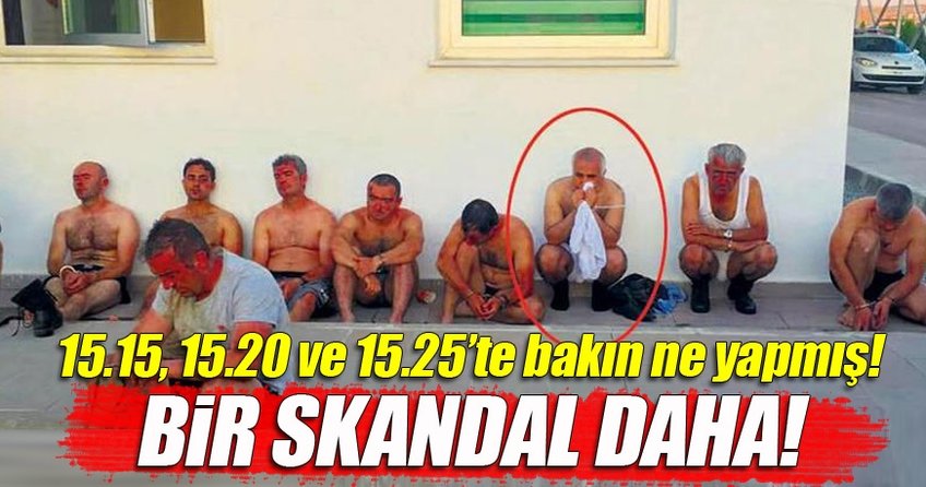 Öksüz gözaltında telefonla konuşmuş!