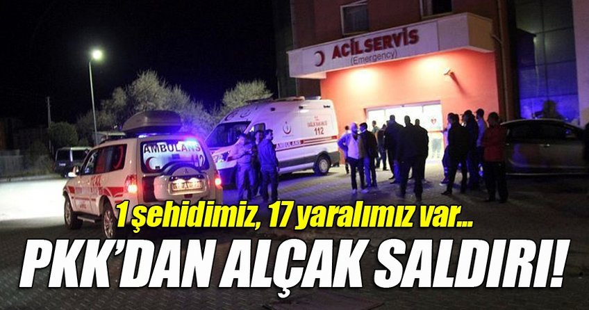 Bingöl’de PKK'dan hain saldırı!