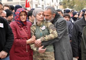 Şehit Mehmet Ünal son yolculuğuna böyle uğurlandı