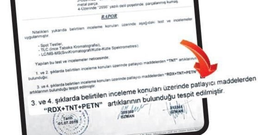 PKK bombası DEAŞ’ınki ile aynı çıktı