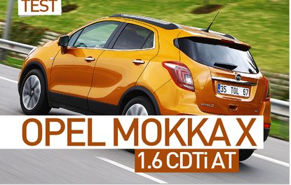 Test · Opel Mokka X 1.6 CDTi AT