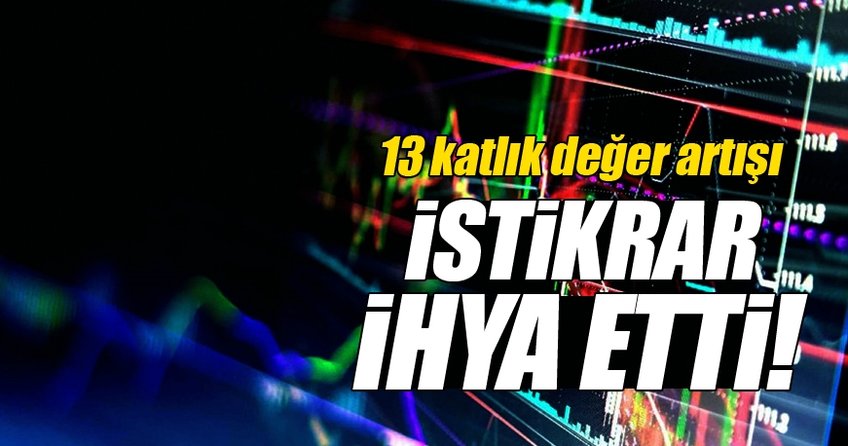 İstikrar ihya etti