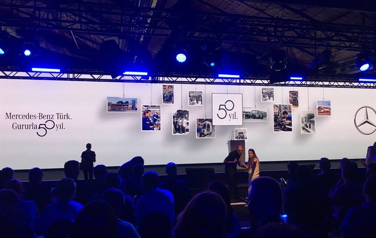 MERCEDES-BENZ TÜRK, 50.YAŞINI BÖYLE KUTLADI