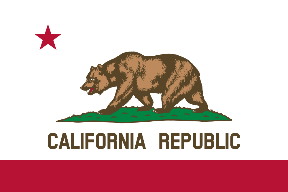 The flag of California. (Image courtesy of Wikimedia Commons)
