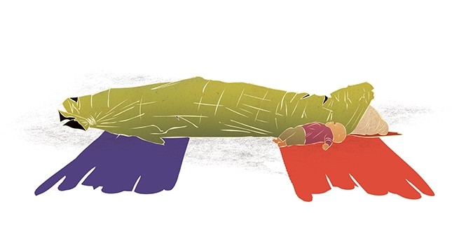 Illustration by Necmettin Asma - twitter.com/necmettinasma