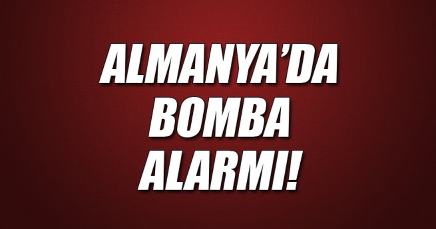 Frankfurt Havalimanı'nda 'bomba' alarmı