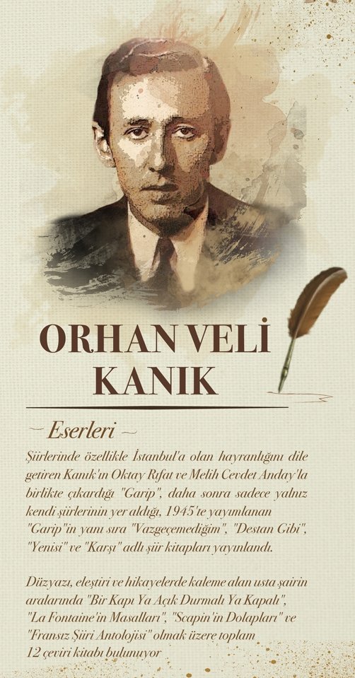 Orhan Veli Kanik 104 Yasinda Esquire