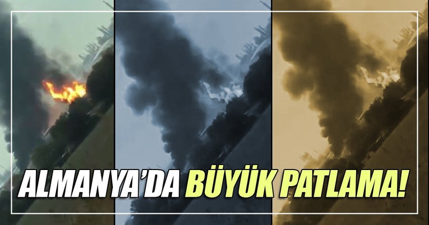 Almanya'da BASF şirketinde patlama