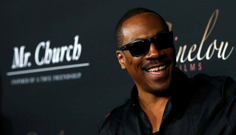 Cast member Eddie Murphy poses at the premiere of ,Mr. Church, in Los Angeles, Sept. 6, 2016. (REUTERS Photo)