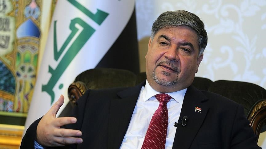 Iraq's ambassador to Turkey Hisham Ali Akbar u0130brahim Al-Alawi (AA Photo)
