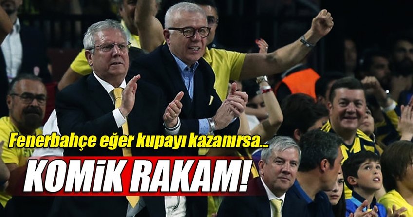 Komik rakam! Fenerbahçe kupayı kazanırsa...