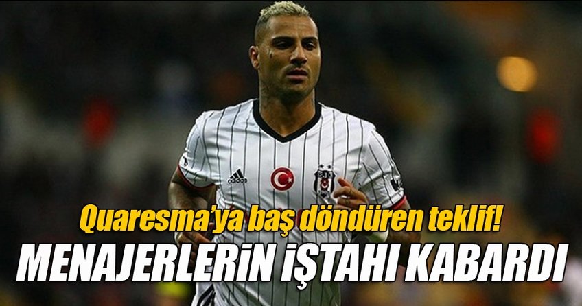 Quaresma’ya Çin'den gelen çılgın teklif!