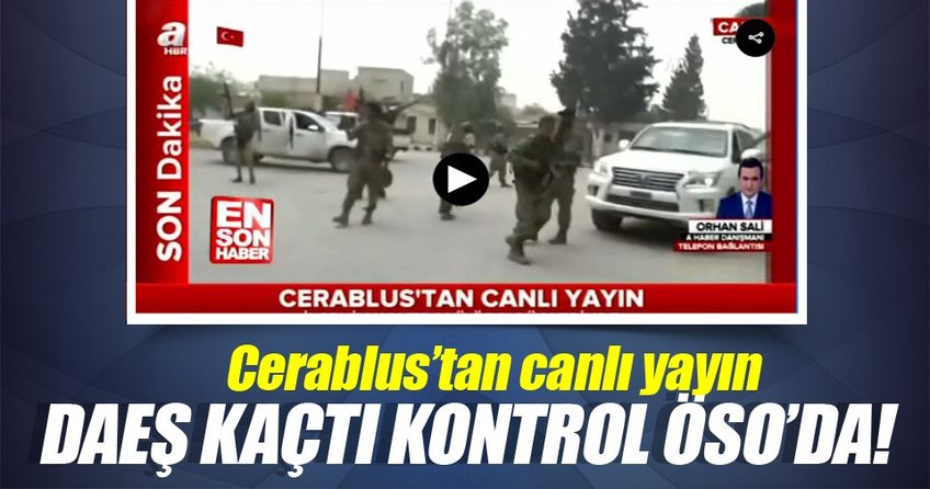 Cerablus ÖSO'nun kontrolünde