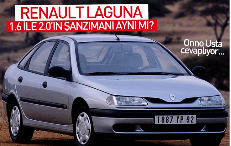 RENAULT LAGUNA 1.6 İLE 2.0’IN ŞANZIMANI AYNI MI?