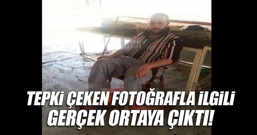 Tepki çeken fotoğraf İzmir'de çekilmemiş