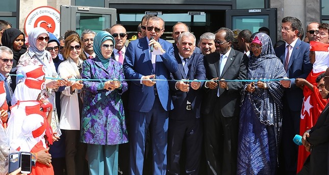 President Erdoğan in Somalia opens world's largest Turkish embassy, other projects
