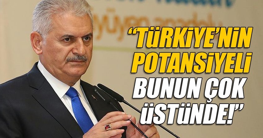 Başbakan Yıldırım Milli Tarım Projesini anlattı