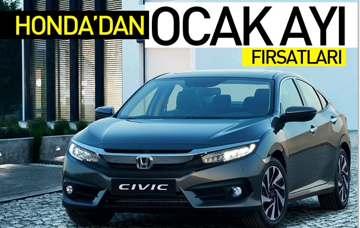 HONDA’DAN OCAK AYI FIRSATLARI