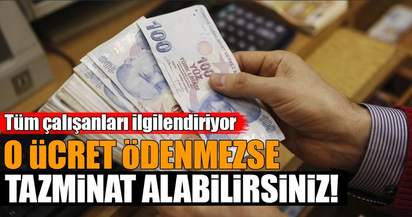 Fazla mesai ödenmezse tazminat alabilirsiniz