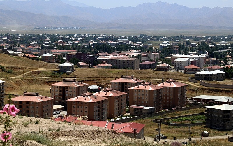 This picture dated August 2, 2016 shows a panorama of Yu00fcksekova, the proposed center of Hakkari province, which will also be renamed as u00c7u00f6lemerik. (AA Photo)