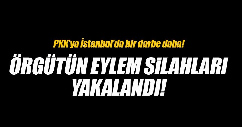 PKK’nın silahları yakalandı