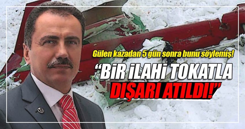 Yazıcıoğlu ailesi: ‘Bir ilahi tokatla dışarı atıldı’ sözü araştırılsın