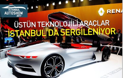 Üstün teknolojili araçlar İstanbulda sergileniyor