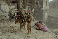 Cogitoreu2019s film shatters conventions & enables viewer to look at Afghanistan from a different perspective. Jolting us back into reality with French, the film proceeds to transcend reality & enter realm of poetry - a mystical one.