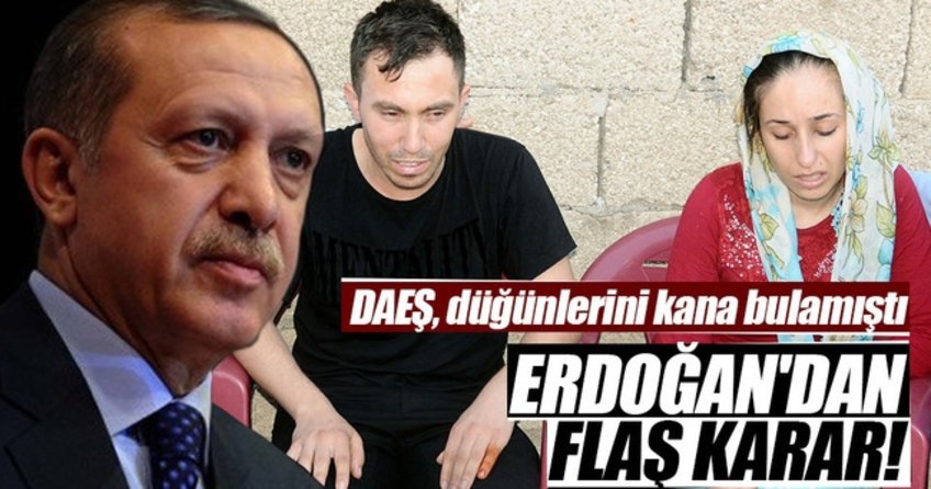 Düğünü kana bulanan gelin ve damadı ziyaret edecek