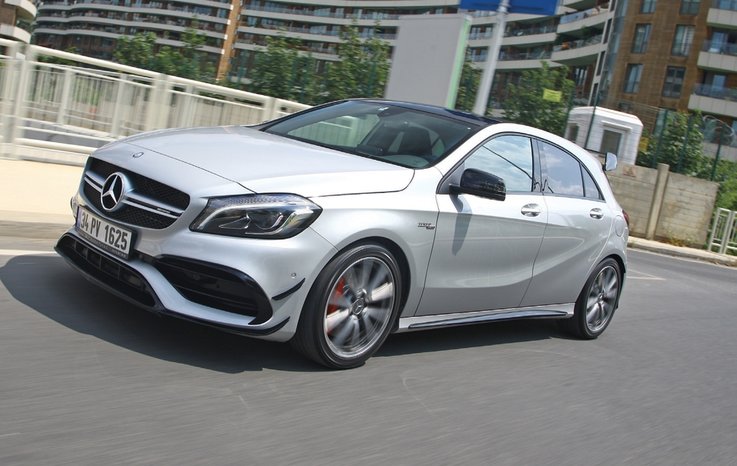 TEST · MERCEDES - AMG A 45 4MATİC