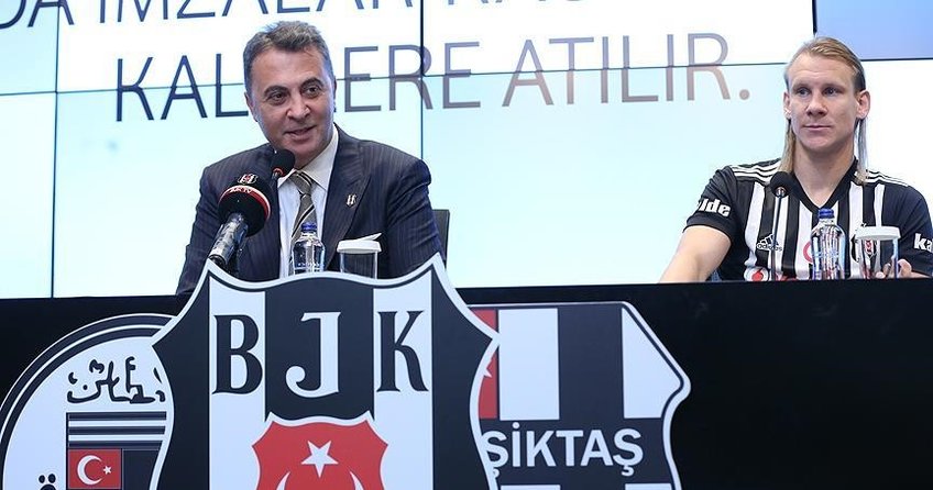 Vida resmen Beşiktaş’ta