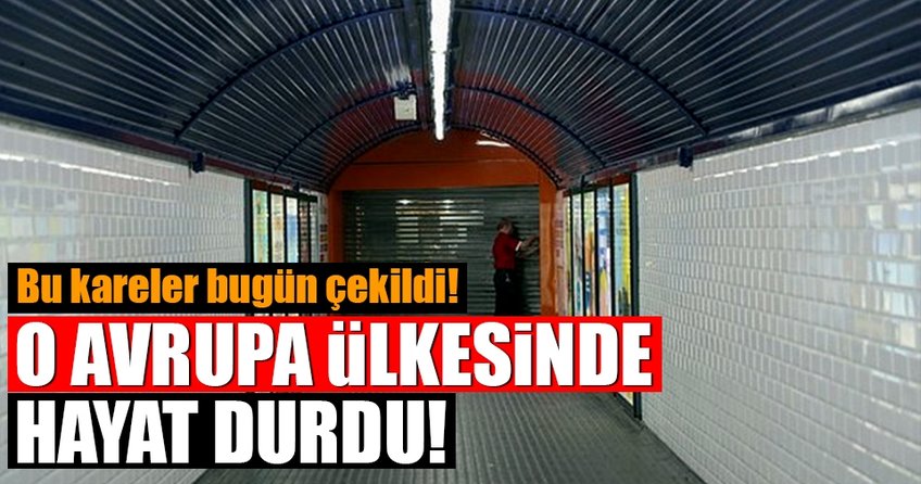 Katalonya genel grevde! Hayat durdu...