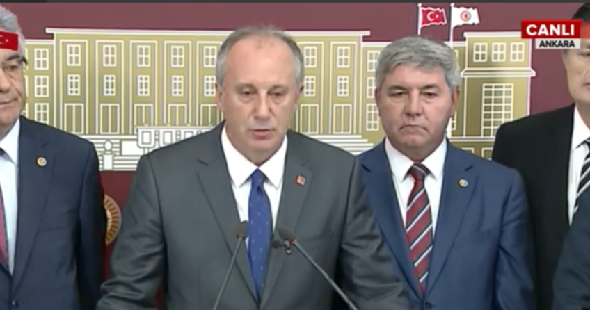 CHP'de büyük kavga! CHP'li İnce'den Kılıçdaroğlu'na flaş çağrı