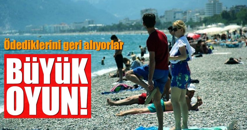 İngiliz turistlerin beş yıldızlı otel oyunu