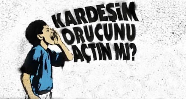 Kardeşim orucunu açtın mı ?